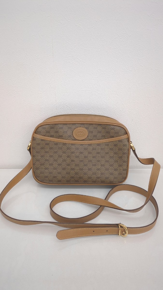 希少モデル 美品】GUCCI グッチ 長財布 ウォレット GG PVC レザー ロゴ