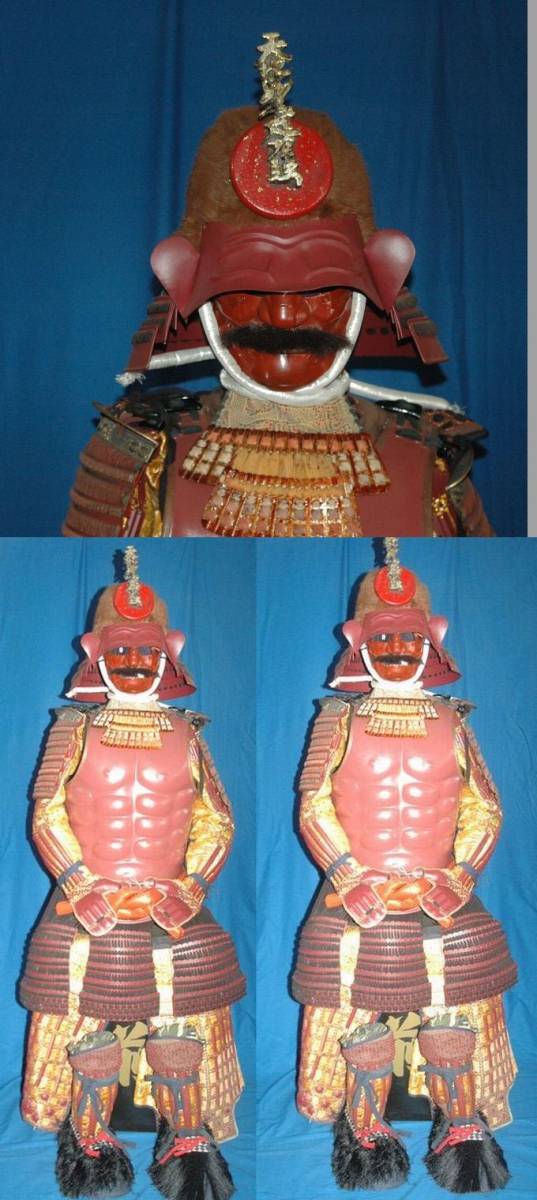 仁王胴具足・変わり具足・赤備え(甲冑（兜、鎧）)｜売買された 