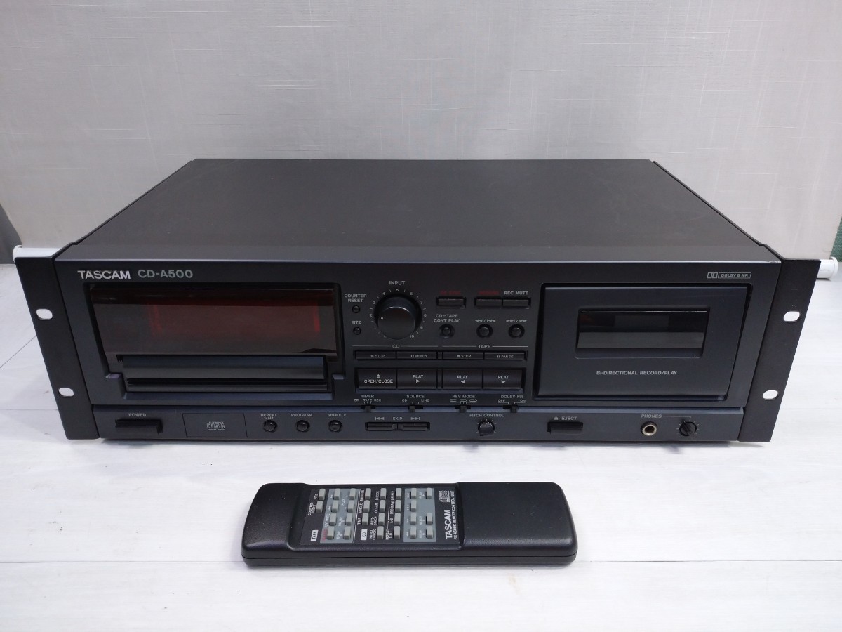 送料無料」○ TASCAM タスカム TEAC ティアック 業務用CDプレーヤー