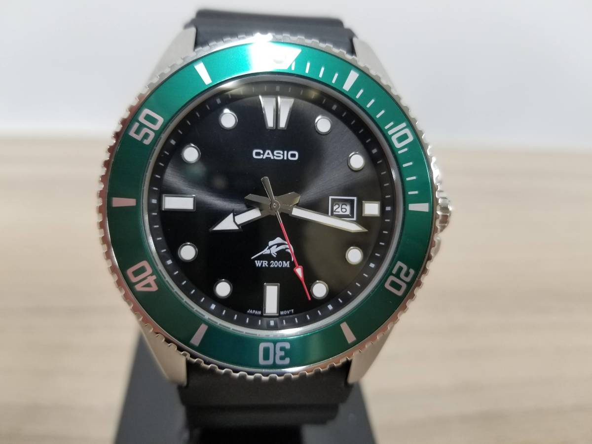 CASIO カシオ 逆輸入モデル カジキマグロ ダイバー MDV-106B-1A3V 
