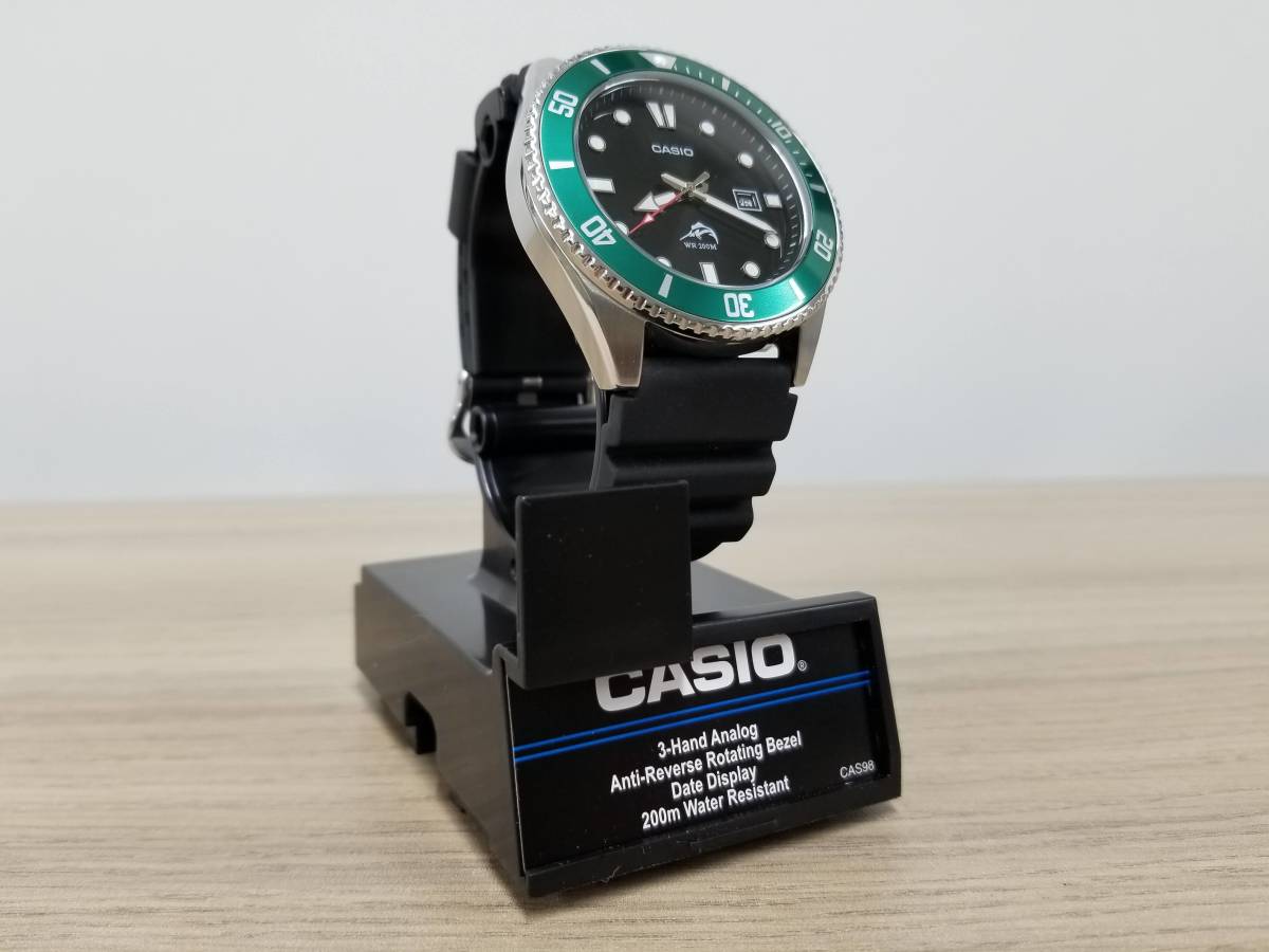 CASIO ダイバーズウォッチ 200m防水 クォーツ カジキダイバー