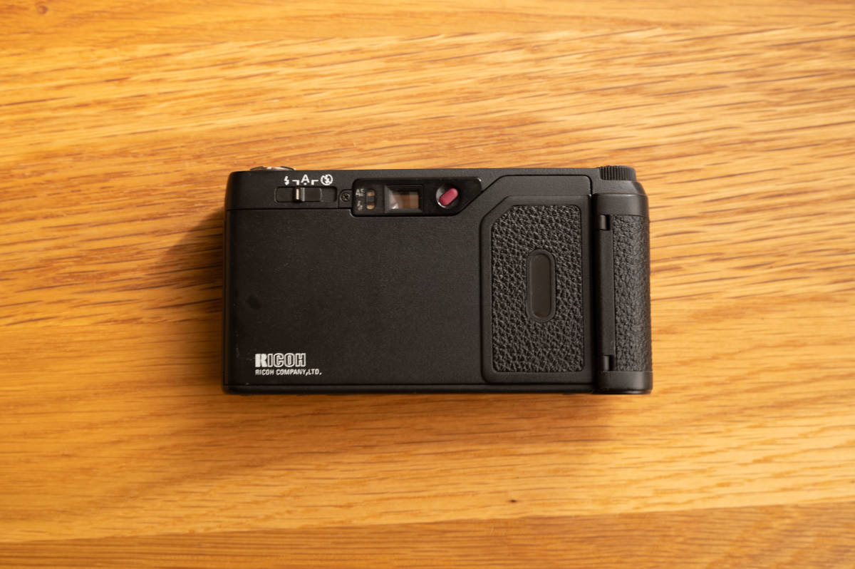 RICOH GR1v date 実働品 元箱・説明書 フード・リング・ND4付 リコー 