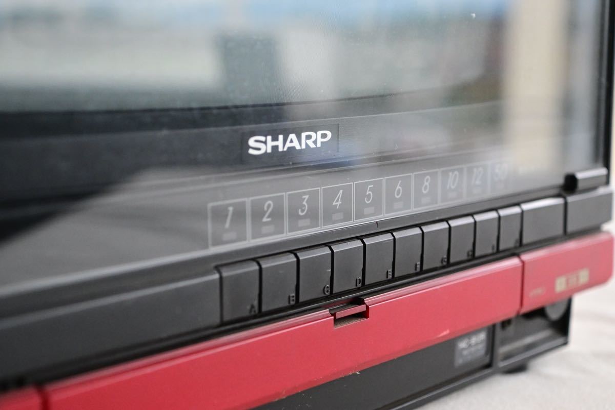 ブラウン管 カラーテレビ　SHARP シャープ14C-L10 レトロ 送料込み ブラウン管 カラーテレビ SHARP シャープ14C-L10 レトロ