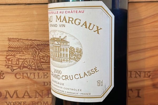 100点ワイン 【未開栓】CHATEAU MARGAUX 2000 シャトー マルゴー 2000