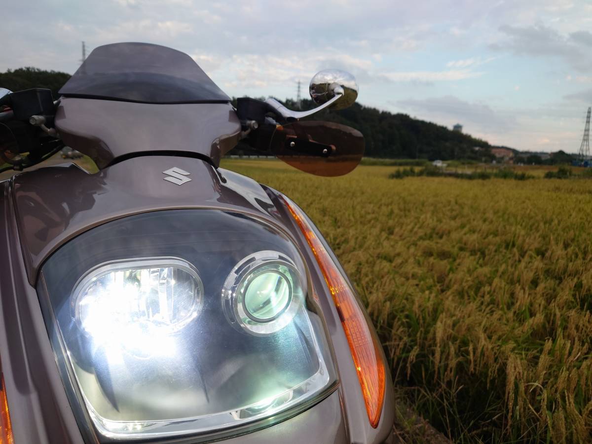 スズキ ジェンマ250 CJ47A スモーキーシルバーメタリック 走行距離23