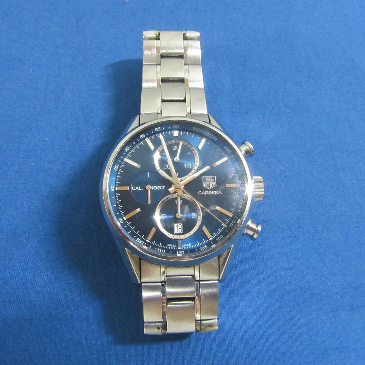 カレラ タグホイヤー キャリバー1887 クロノグラフ 0 TAG HEUER 自動 