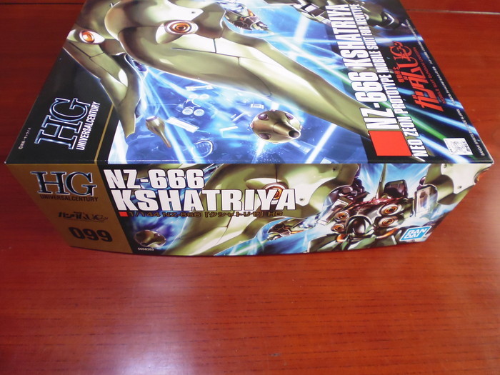 バンダイ HGUC 1／144 NZ-666 クシャトリヤ 未組立 『バンダイHGUC1