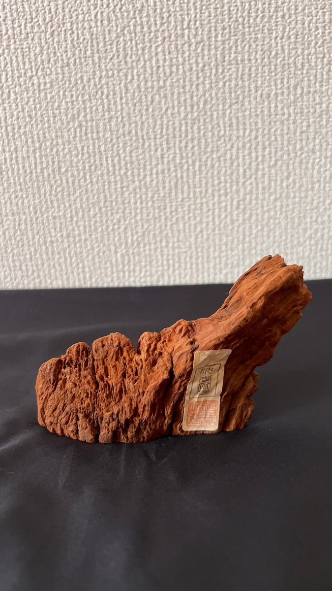 昭和初期の香木「沈香 伽羅」原木 159g 香道具 ベトナム産 伽羅 念珠