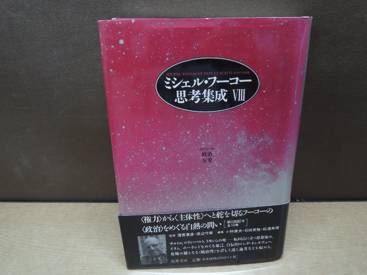 ミシェル・フーコー思考集成 8 政治 / 友愛 筑摩書房