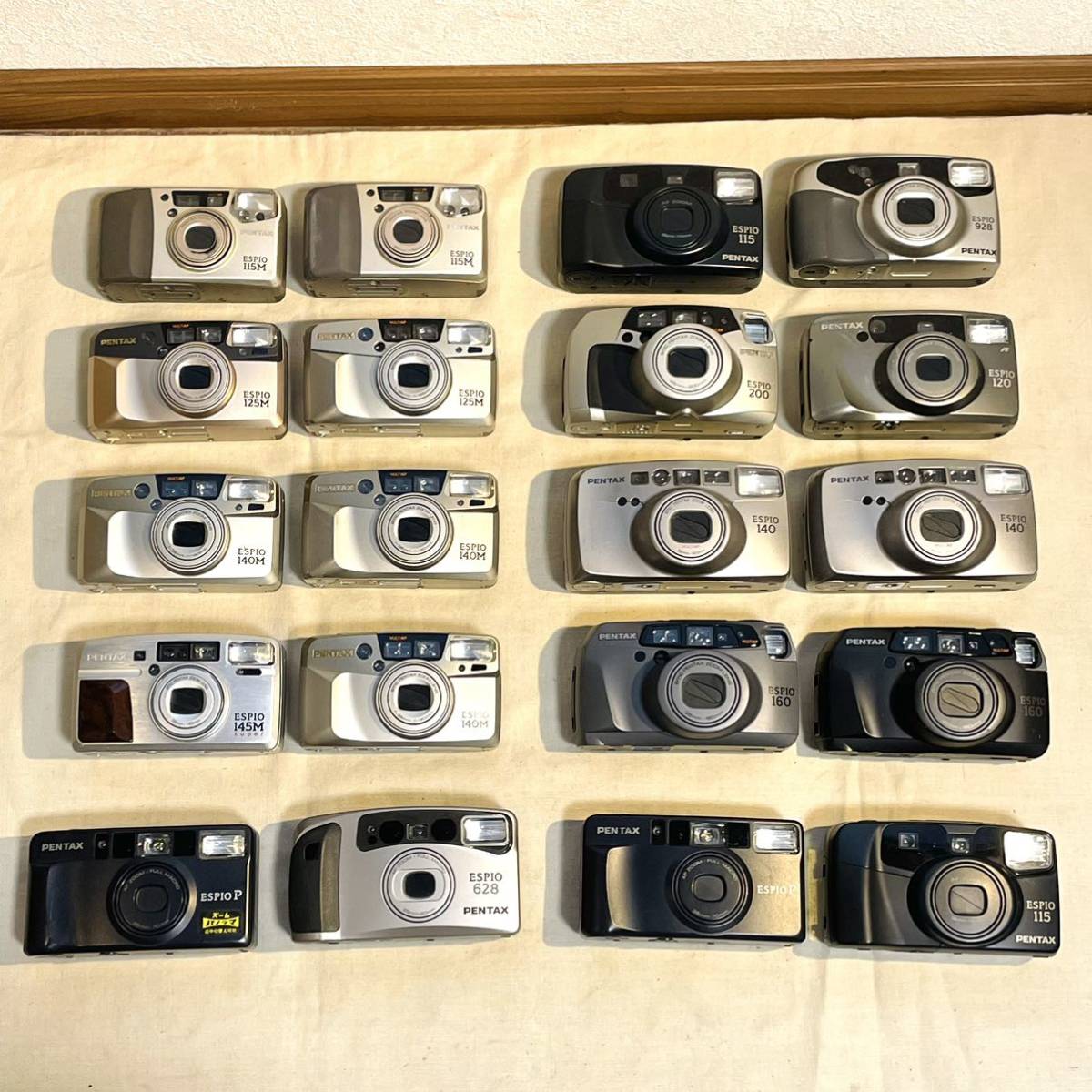 コンパクトフィルムカメラ PENTAX ESPIOシリーズ ②まとめて エスピオ