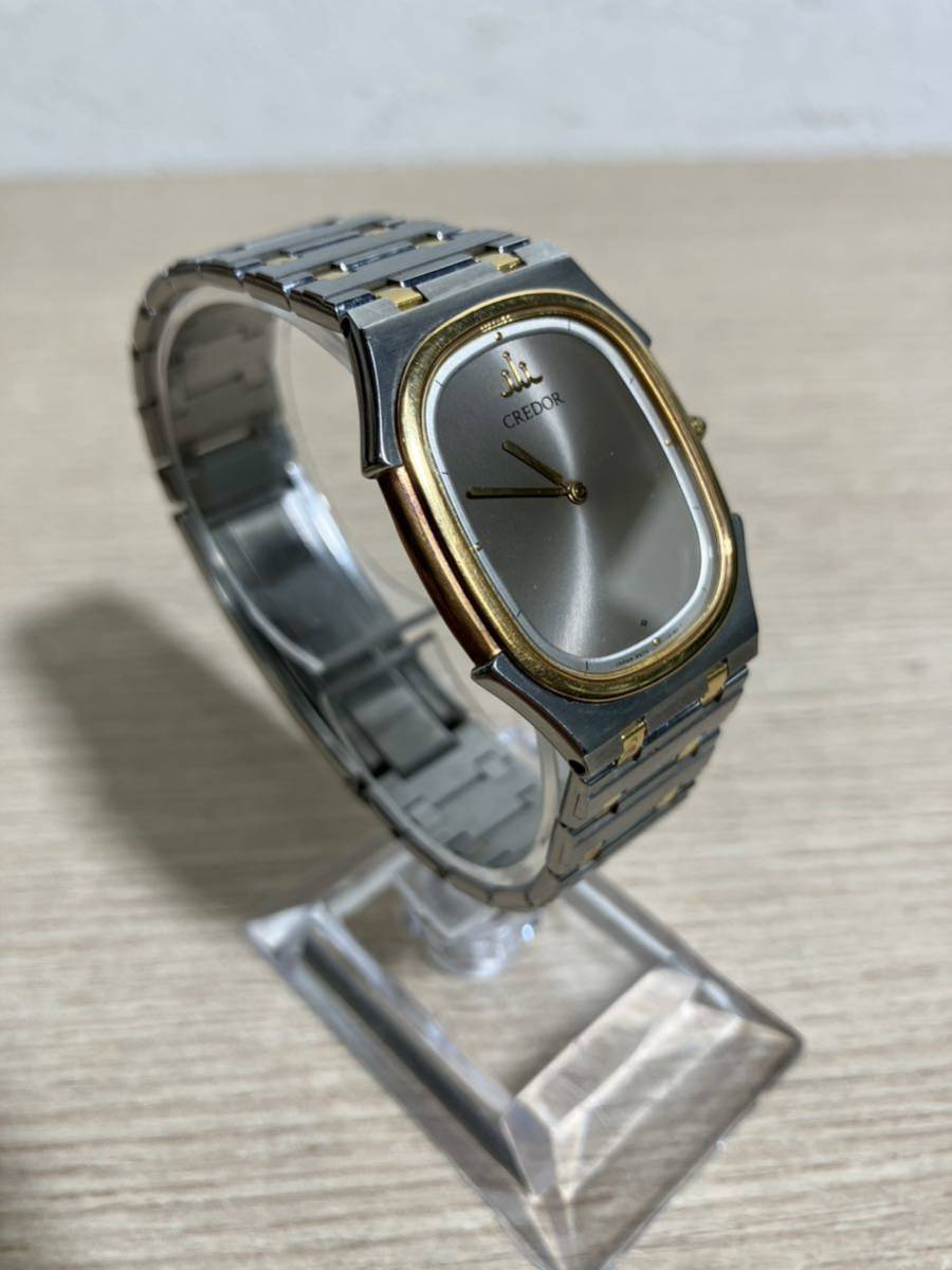 SEIKO セイコー CREDOR クレドール 18KT SS コンビ クォーツ 腕時計