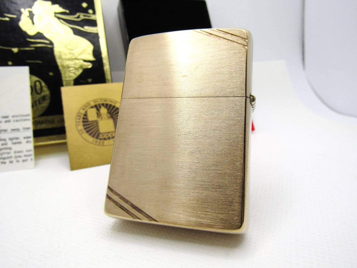 50周年 コメモラティブ 1932-1982 ソリッドブラス zippo ジッポ 未使用 