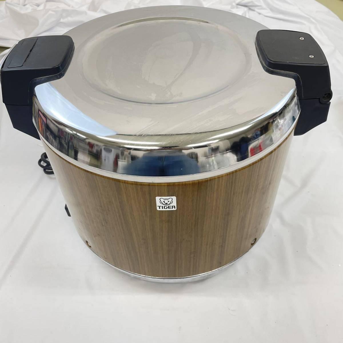 タイガー 電子ジャー JHA-5400 5.4L 保温米飯容量 木目 