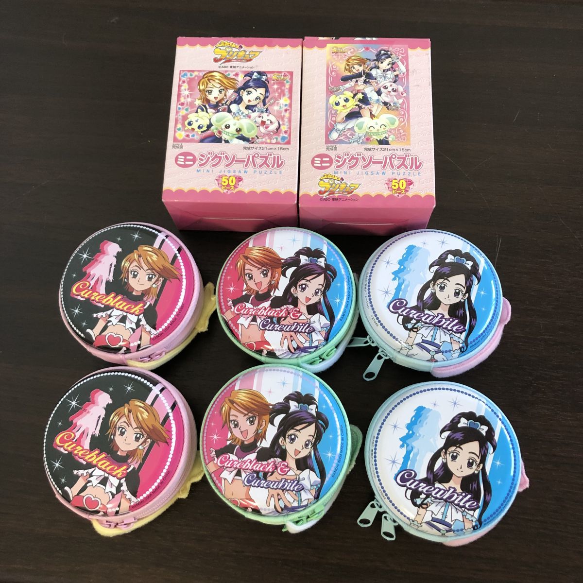 ふたりはプリキュア プリキュア5 フィギュア 缶ケース 当時物 レア 希少 □当時物レア ふたりはプリキュア ミニジグソーパズル 缶ケース 食玩