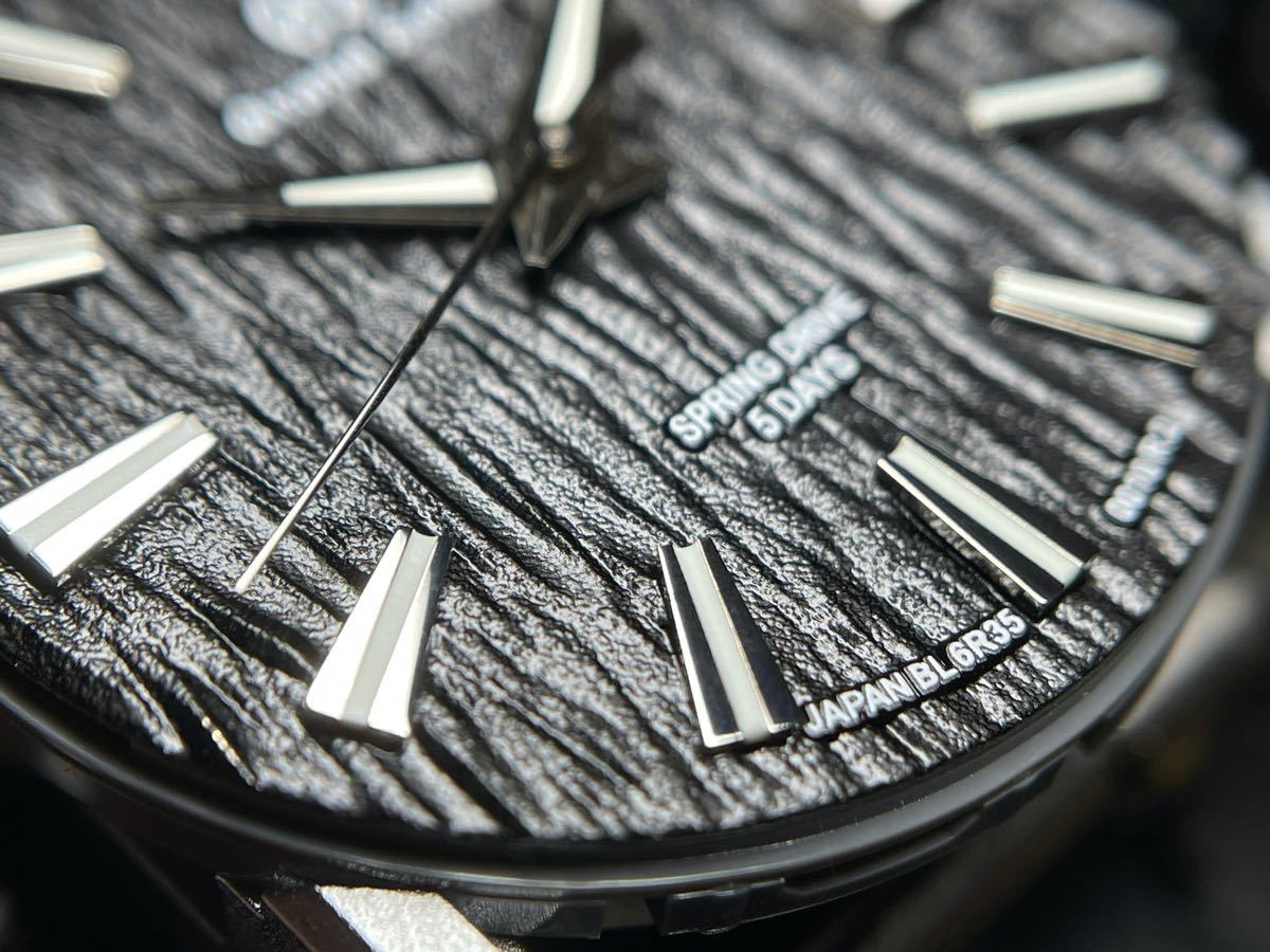 SEIKO MOD GS カスタム 自動巻き NH35A 高品質 オリジナルケース 