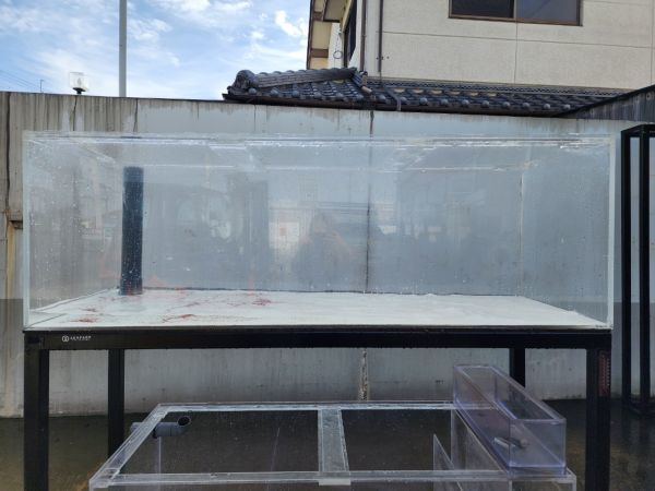 オーバーフロー水槽 アクリル水槽 1800 600 600