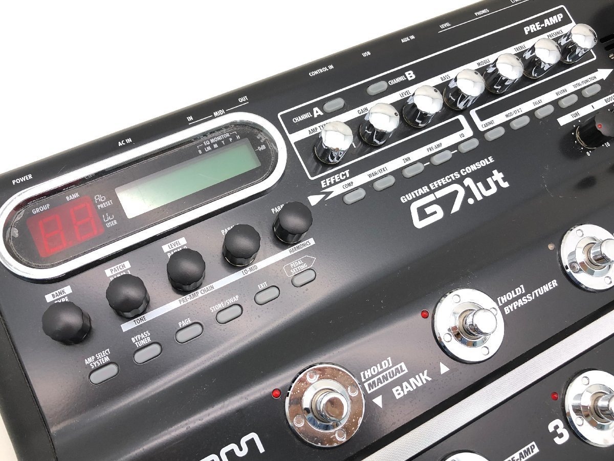 ZOOM G7.1ut マルチエフェクター 他 ギター用品付き 動作未確認 現状