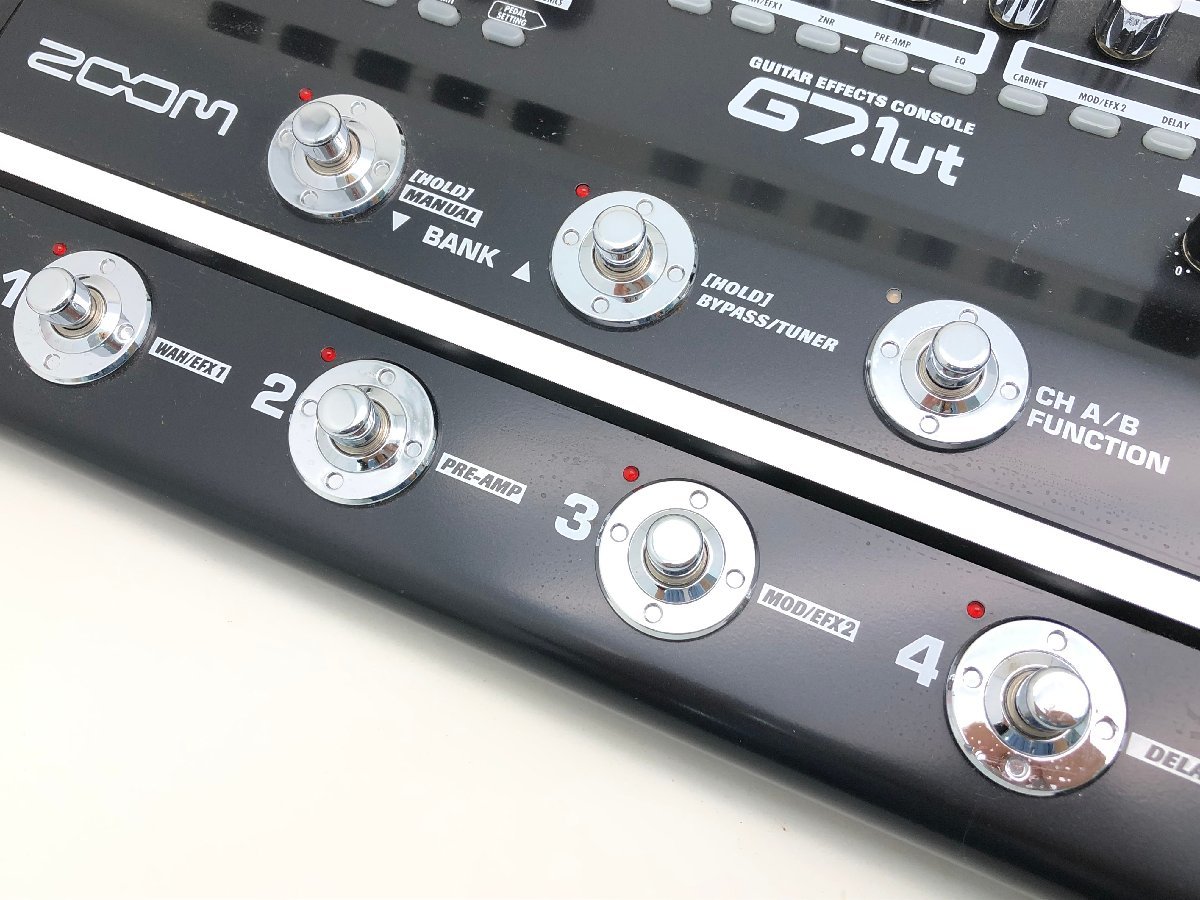ZOOM G7.1ut マルチエフェクター 他 ギター用品付き 動作未確認 現状