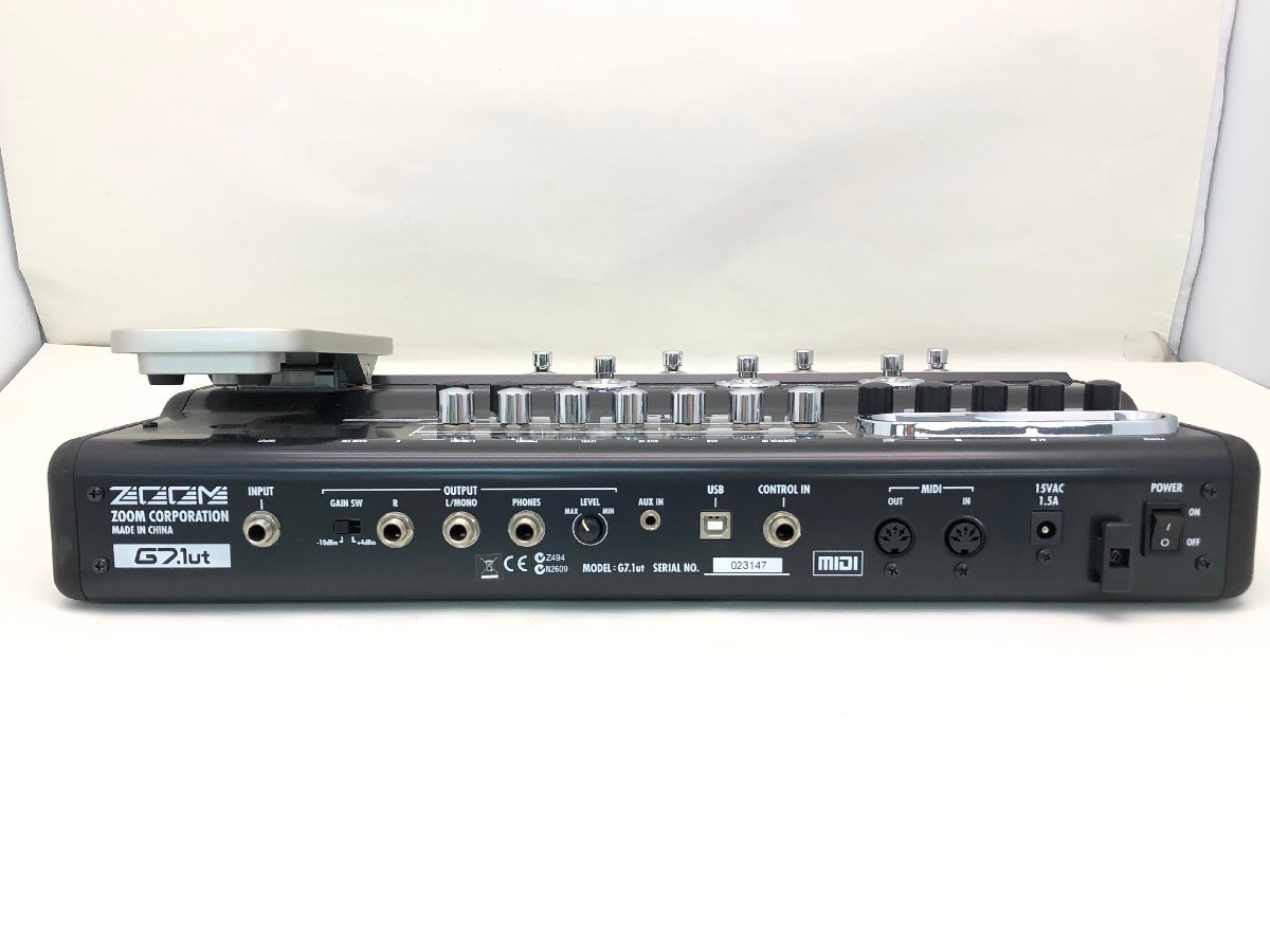 ZOOM G7.1ut マルチエフェクター 他 ギター用品付き 動作未確認 現状