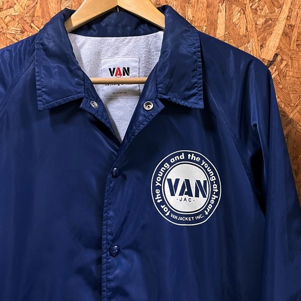 VAN JAC コーチジャケット - コーチジャケットの Jacket ヴァン