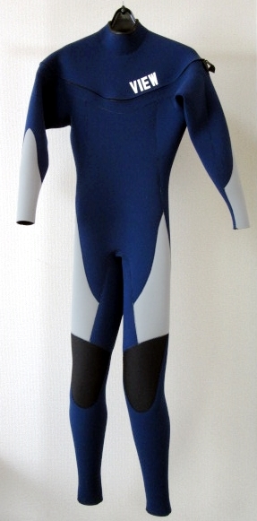 新品タグ付き ＶＩＥＷ ALL3mm AROUND CHESTZIPフルスーツ(ＭＬサイズ)