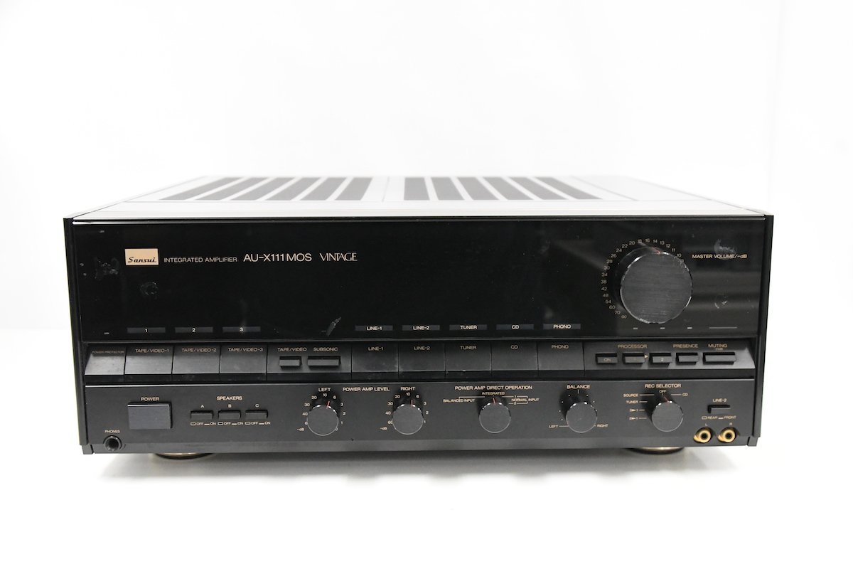 SANSUI サンスイAU-X111 MOS VINTAGE プリメインアンプ SANSUI AU-X111