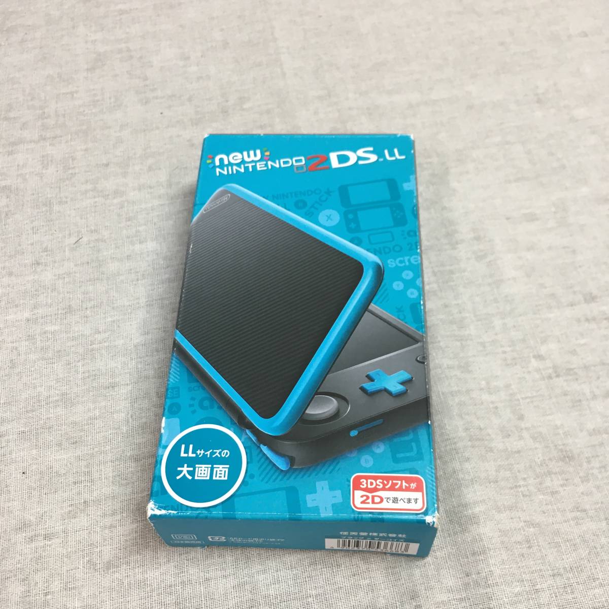Newニンテンドー2DS LL 【ブラック×ターコイズ】 LL ブラック