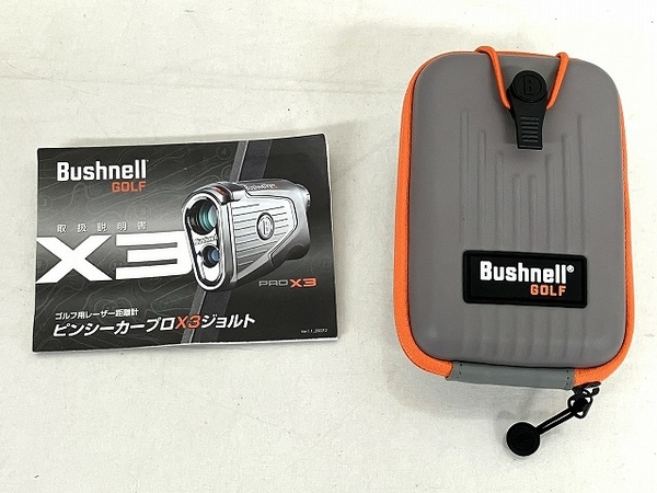 Bushnell PRO X3 ピンシーカープロX3ジョルト ゴルフ用レーザー距離計