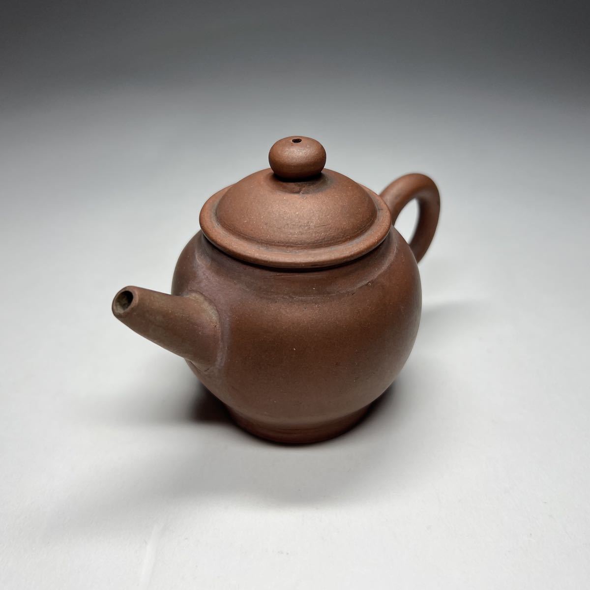 急須 朱泥 時代物 中国美術 紫砂 茶壺 煎茶道具 古玩 煎茶道具 急須