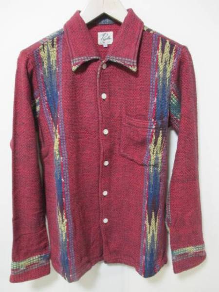 *Needles 12AW Jacquard Shirt ネイティブジャガードシャツ★FK