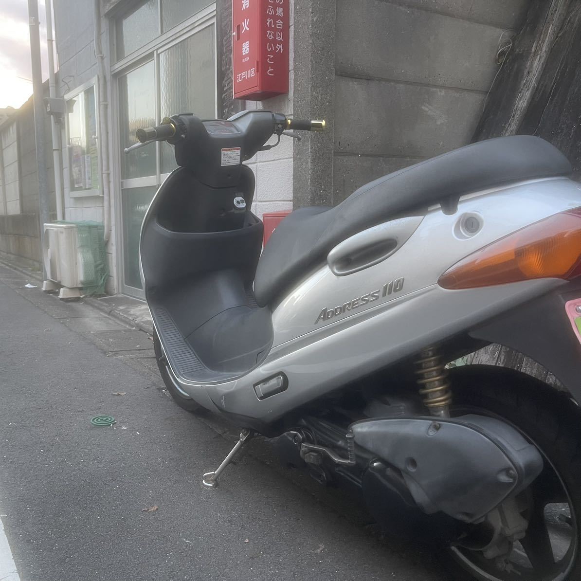 スズキアドレス 110 2スト CF11A 原付二種125cc シグナス スズキアドレス 110 2スト CF11A 原付二種125cc シグナス