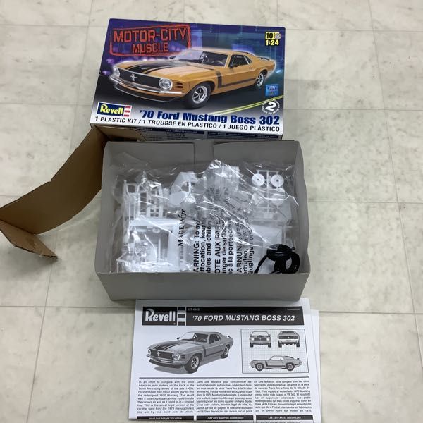 1円〜 Revell 1/25 ’57 シボレー 150 ユーティリティ セダン ブラック ウィドウ 2 ’n 1、1/24 ’70 フォード マスタング ボス 302他 1&frasl;25 Revell 0