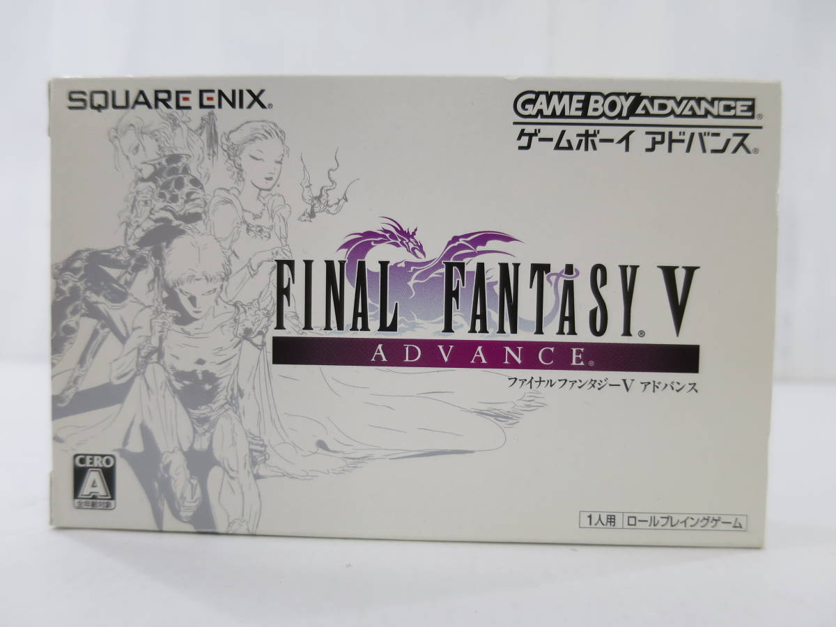 17■NE/　GBAソフト　ファイナルファンタジーⅤアドバンス　＜レトロゲーム：ゲームボーイ アドバンス＞　1007