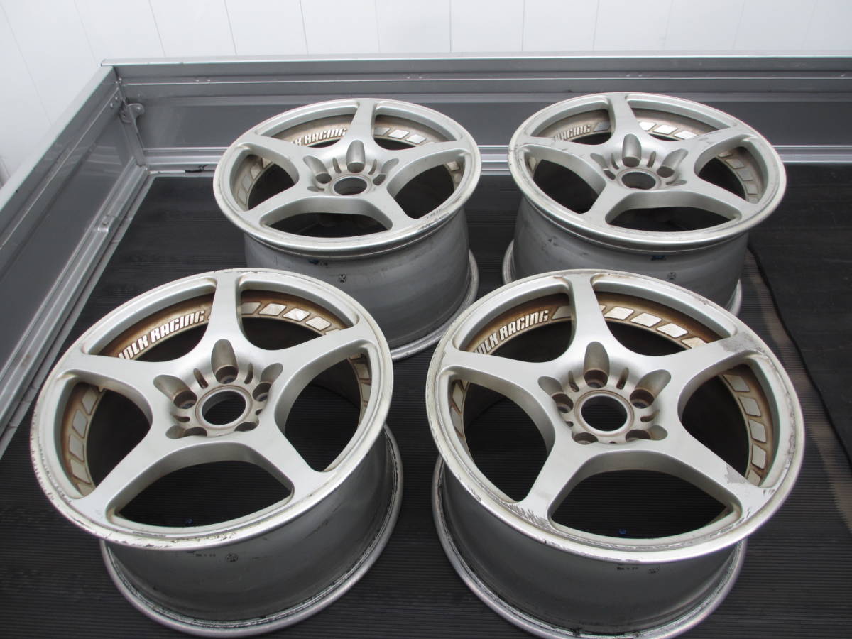  絶版 レア RAYS ボルクレーシング チャレンジ ９J＆１０J 計4本 SSカラー レイズ 当時物 VOLK RACING(社外品)｜売買されたオークション情報、yahooの商品情報をアーカイブ公開 - オークファン 5穴