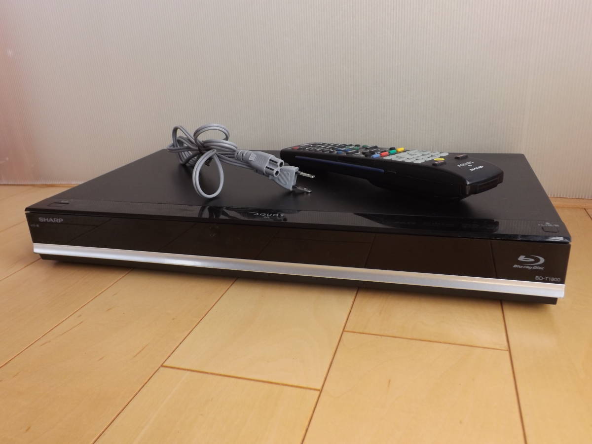SHARP シャープ BD-T1800 ブルーレイディスクレコーダー HDD/BD