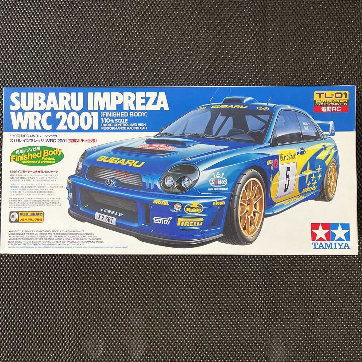即走行 1⁄10 インプレッサ WRC ラリーバージョン 改 TL-01 本格 即走行 