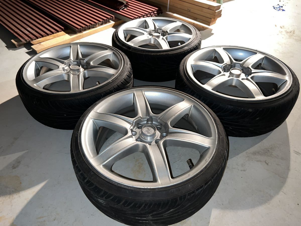 車 ＜マルチPCD100/114.3＞ 17in 7J+48 215/45R17