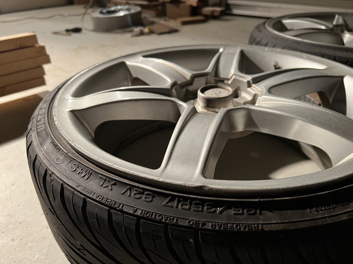 マルチPCD100/114.3＞ 17in 7J+48 215/45R17 車用ホイール 7j 17インチ