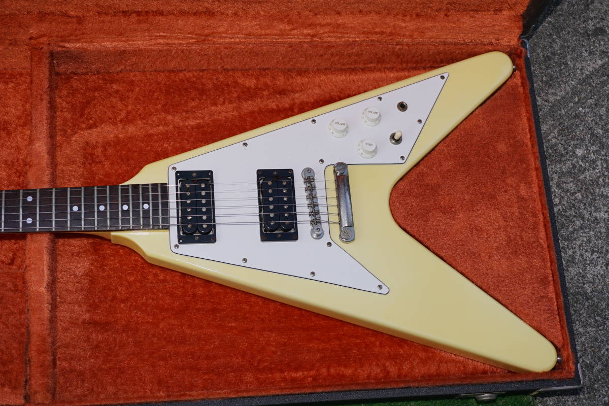 □ GRECO グレコ □ 美品！ 81年製 フライングV FLYING V ハードケース