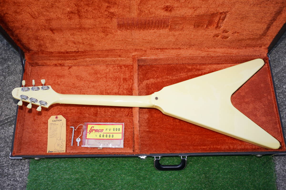 □ GRECO グレコ □ 美品！ 81年製 フライングV FLYING V ハードケース