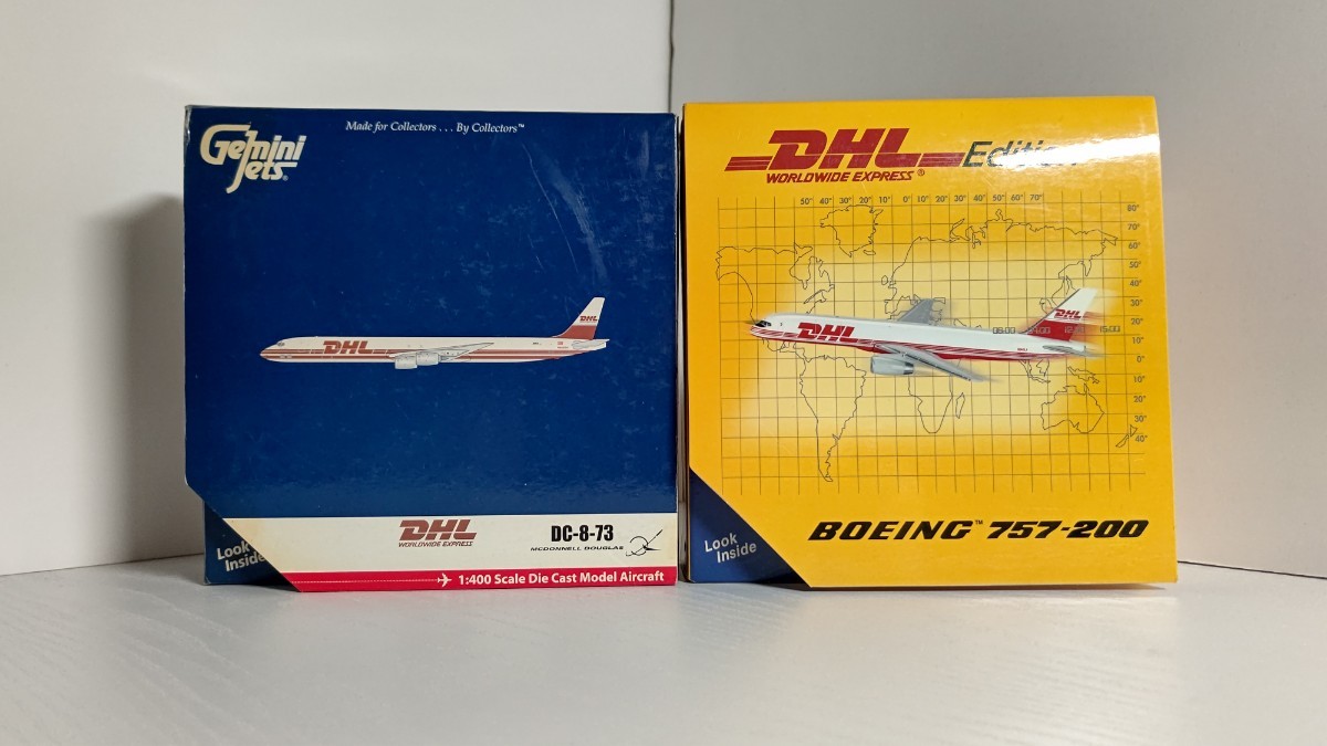 1/400 Gemini Jets ジェミニ ジェッツ DHL WORLDWIDE EXPRESS BOEING
