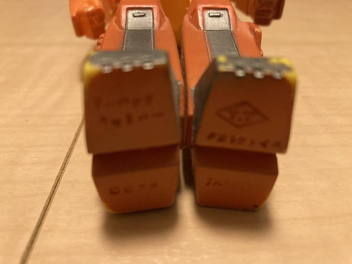 ソフビ 特装機兵ドルバック ムゲンキャリバー タカトク 13cm 昭和