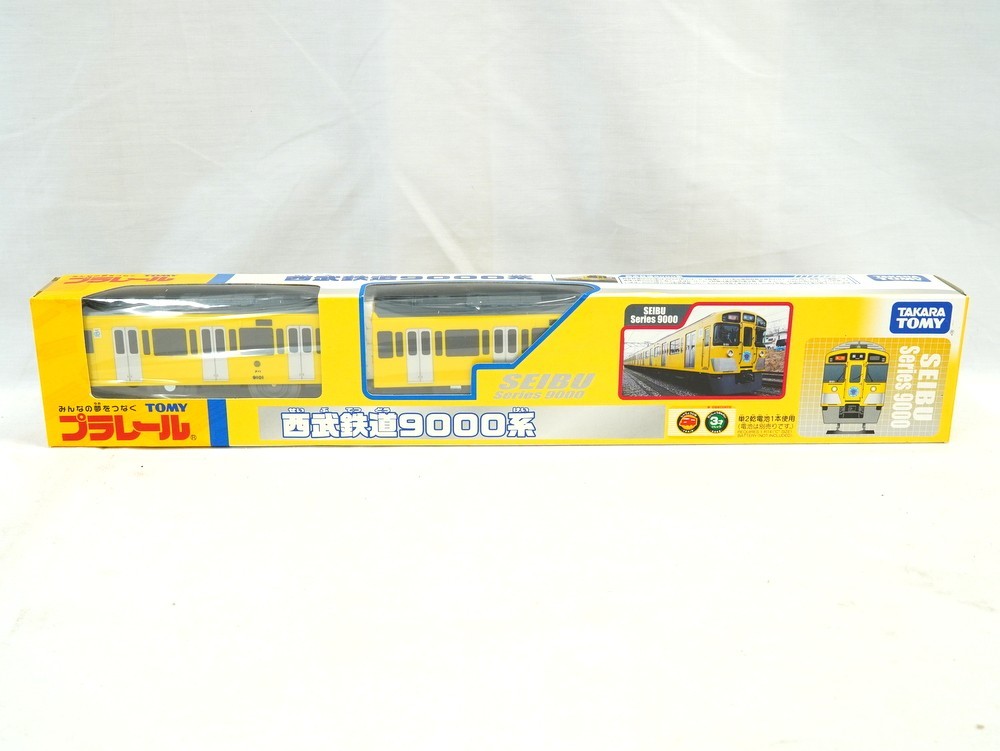 1000円スタート みんなの夢をつなぐ プラレール TOMY 西武鉄道9000系 SEIBU Series 9000 TAKARATOMY 電車 イエロー 9 CC30003