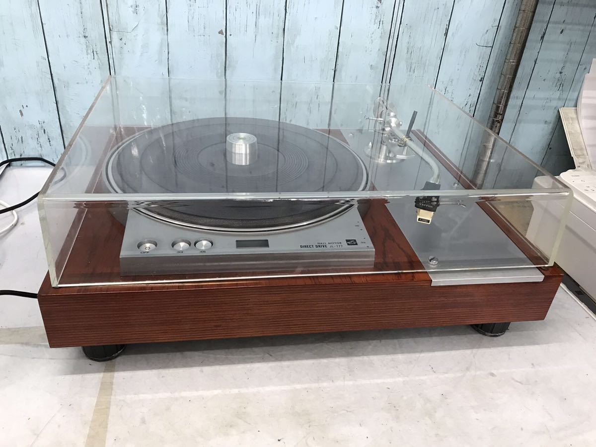 Victor ターンテーブル JL-T77、JL-C77，音出OK ジャンク（160s）