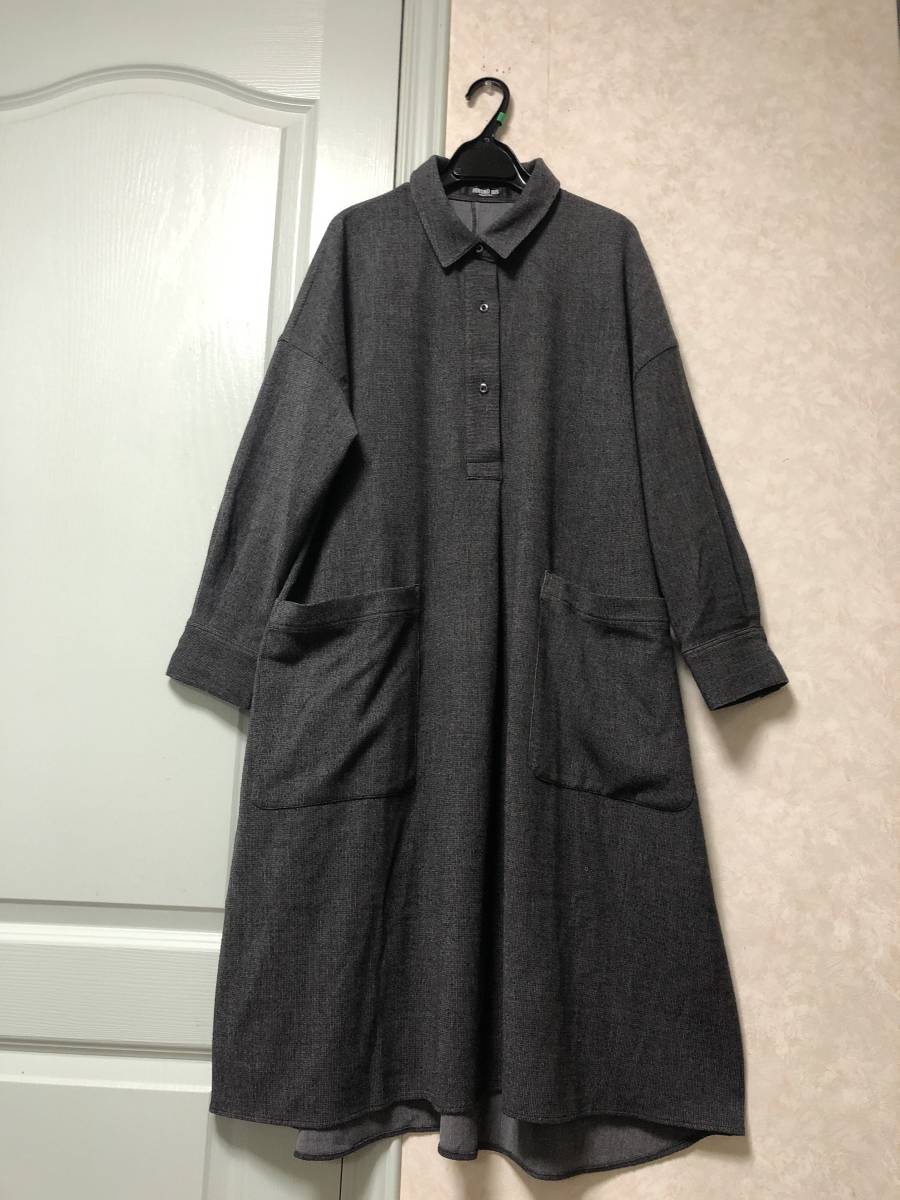 HIROKO BIS☆デザインが素敵な重宝するロングのワンピース☆美品 HIROKO