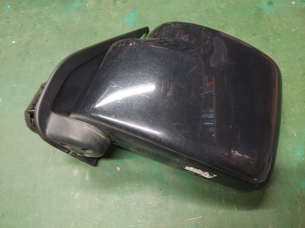 スズキ エブリイ DA64 W 左 サイドミラー ドアミラー 助手席 電動ミラー 手動折り畳み 