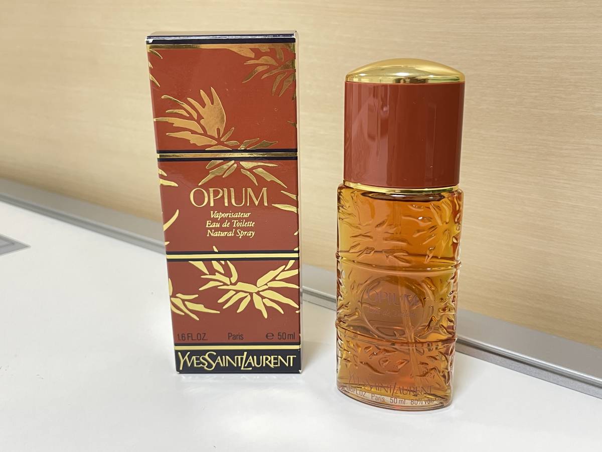  残量9割 ほぼ満タン Yves Saint Laurent OPIUM EDT 50ml イヴサンローラン オピウム 香水(イヴ･サンローラン)｜売買されたオークション情報、yahooの商品情報をアーカイブ公開 - オークファン イヴ･サンローラン