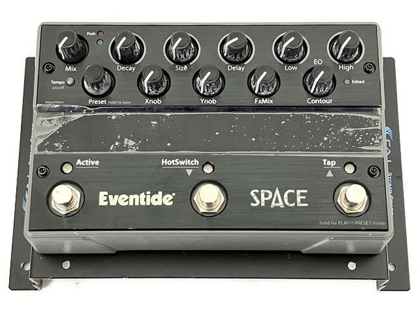 EVENTIDE SPACE イーブンタイド ギター エフェクター CAJ STOMP STAGE付き 中古 T8131638