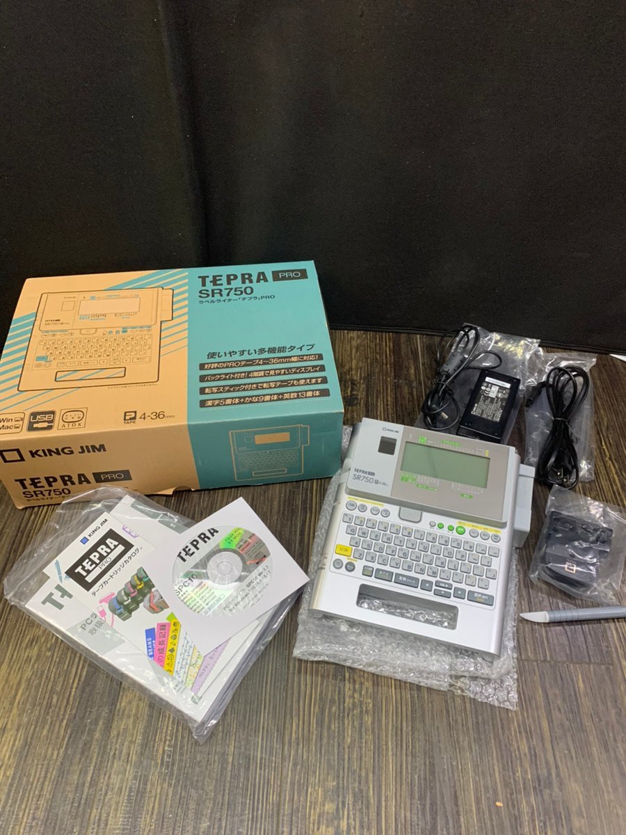 ☆ TEPRA PRO SR750 テプラ 中古 ☆ 【公式通販】
