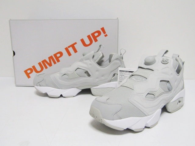 1円スタート 19年製 REEBOK INSTA PUMP FURY OG SKULL GREY DV6988 27.5cm リーボック ポンプフューリー メンズ スニーカー 通勤 通学 限定